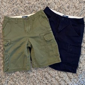 Ralph Lauren Polo Boys Cargo Shorts Sz 8- 2 prs